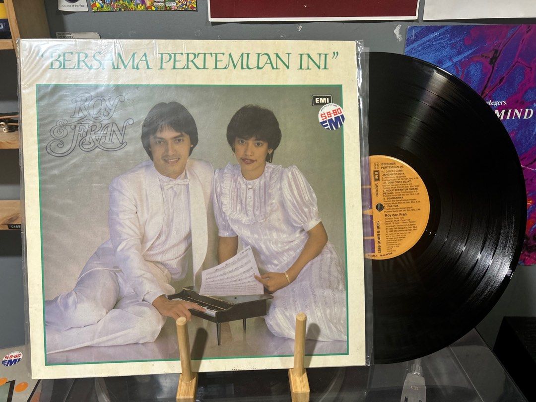 Mdan Fran LP Roy dan Fran- Bersama Pertemuan Ini, Hobbies & Toys, Music & Media ...