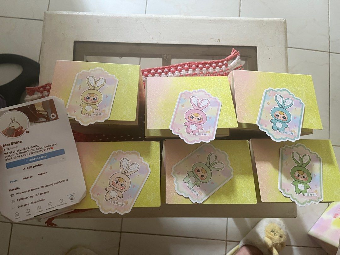 Macarons bunny V1 (Category: Designer & Blind Box Toys) located in Manila. Submitted by moiluxe (Listing ID 1334247421, Image 2). Description: .