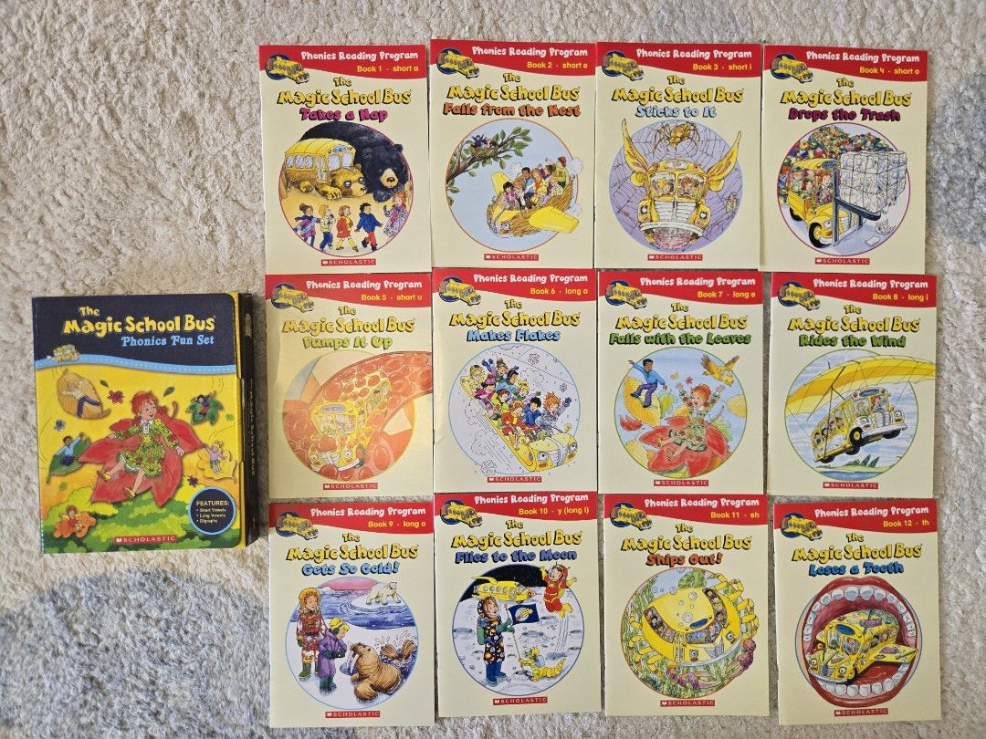絵本・児童書 The Magic School Bus Phonics Fun Set 絵本・児童書 The Magic School Bus Phonics Fun Set 洋書 The Magic
