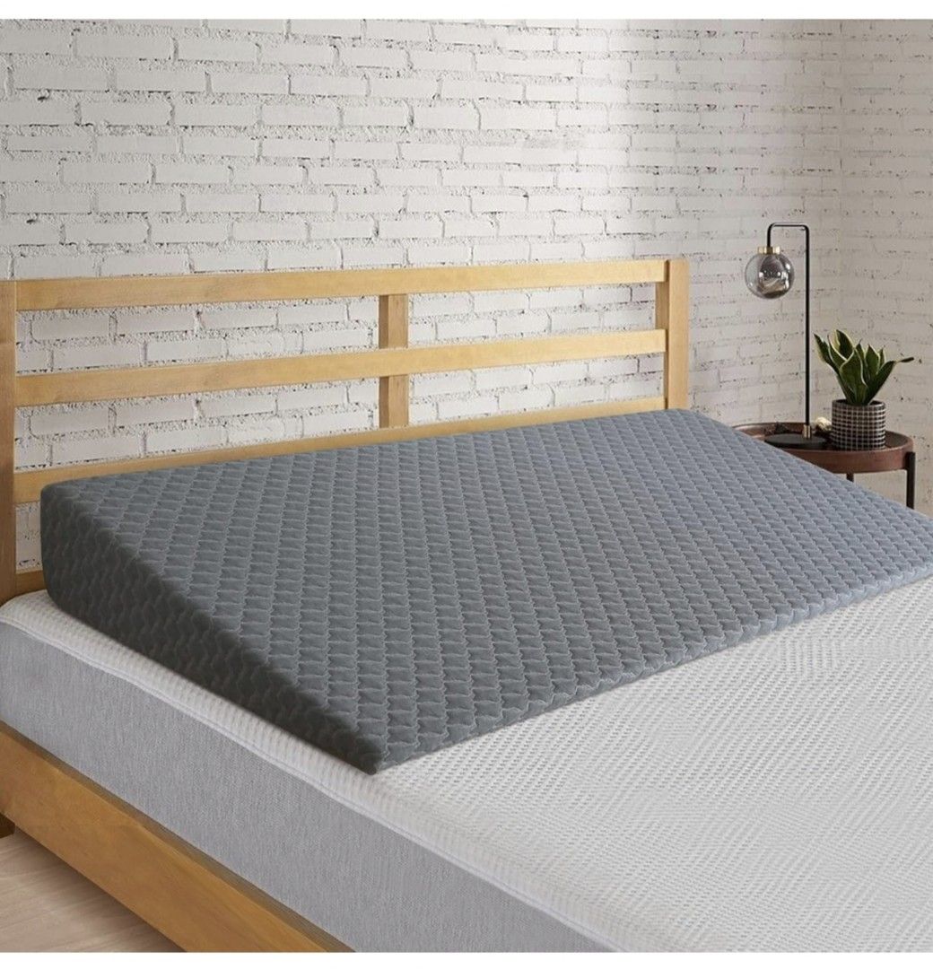 MeMoreCool Mattress Wedge Lifter Wedge Bed Mattress Riser Bed Wedge Under Mattress Bed Wedge Acid Reflux King Bed Wedge Mattress Elevator Wedge Furniture Home Living Furniture Bed Frames Mattresses on