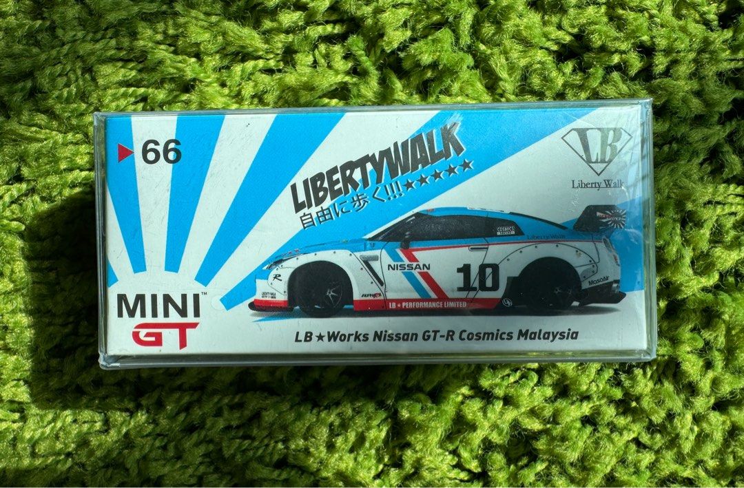 MINI GT #66 馬來西亞限定LB WORKS Nissan GT-R R35, 書籍、休閒