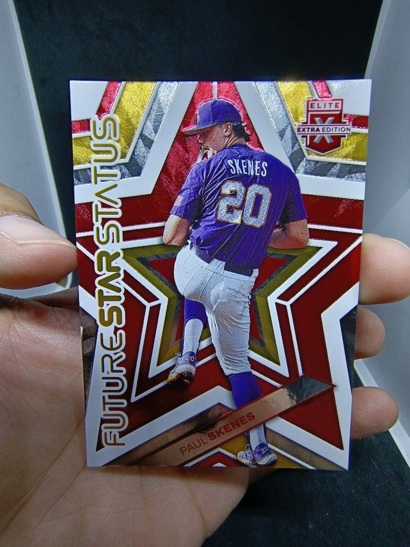 MLB / Baseball Card PAUL SKENES FS8 (FUTURE STAR STATUS) PANINI ELITE / YEAR 2024 (EXTRA