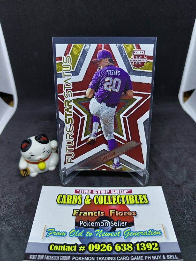 MLB / Baseball Card PAUL SKENES FS8 (FUTURE STAR STATUS) PANINI ELITE / YEAR 2024 (EXTRA