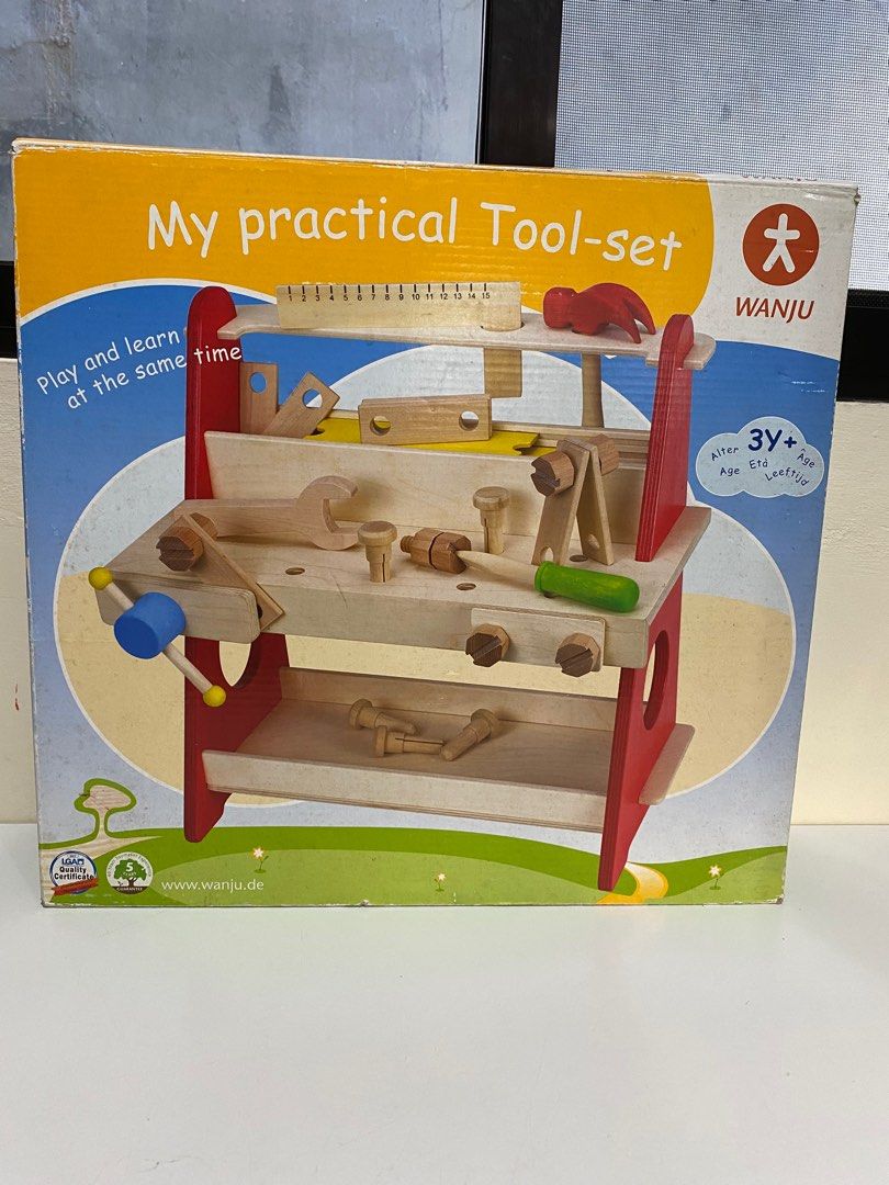 My practical tool set toys (Category: Educational & Learning Toys) located in Manila. Submitted by avalanchesonlineshopmainacount (Listing ID 1334268927, Image 3). Description: Complete .