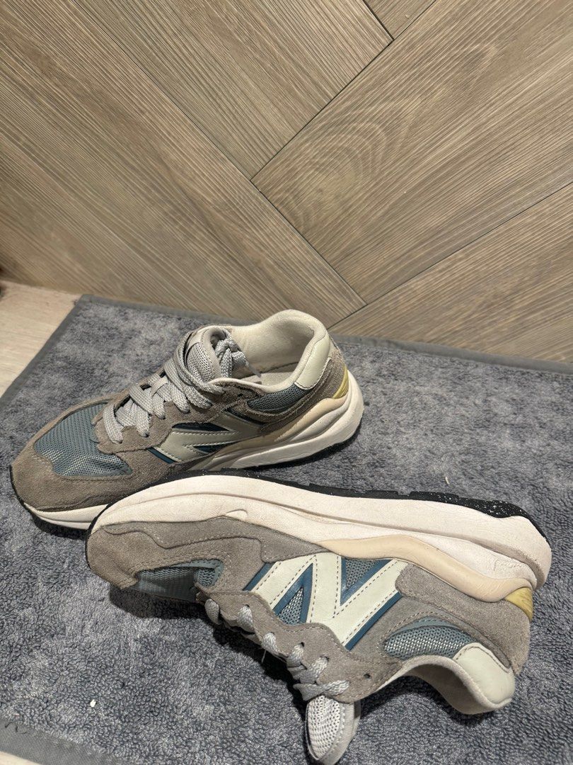 Nb 5740 Grey On Feet NEW BALANCE 5740 灰綠 復古 休閒鞋