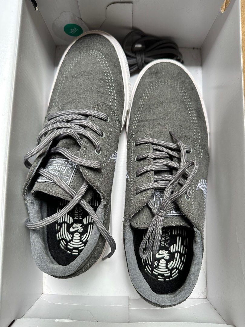 Nike Zoom Stefan Janoski FL Tumbled Grey Luxury Sneakers Footwear on Carousell