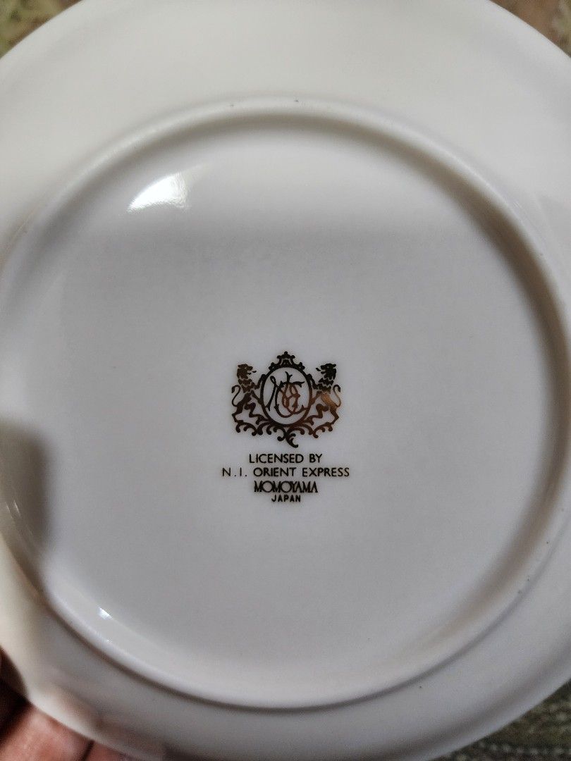 NOSTALGIE ISTANBUL Cake Plates - per piece (Category: Dinnerware & Cutlery) located in Quezon City. Submitted by senyoramaria (Listing ID 1334309875, Image 3). Description: NOSTALGIE ISTANBUL ORIENT EXPRESS Dessert Plates 5.9 inches 7 pcs available.