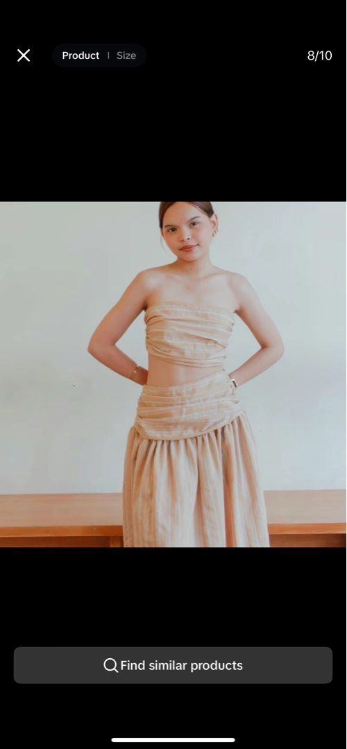 Nude Tube and Long Skirt Coordinates (Category: Sets or Coordinates) located in Pasuquin. Submitted by ydaimogen (Listing ID 1334340764, Image 1). Description: .