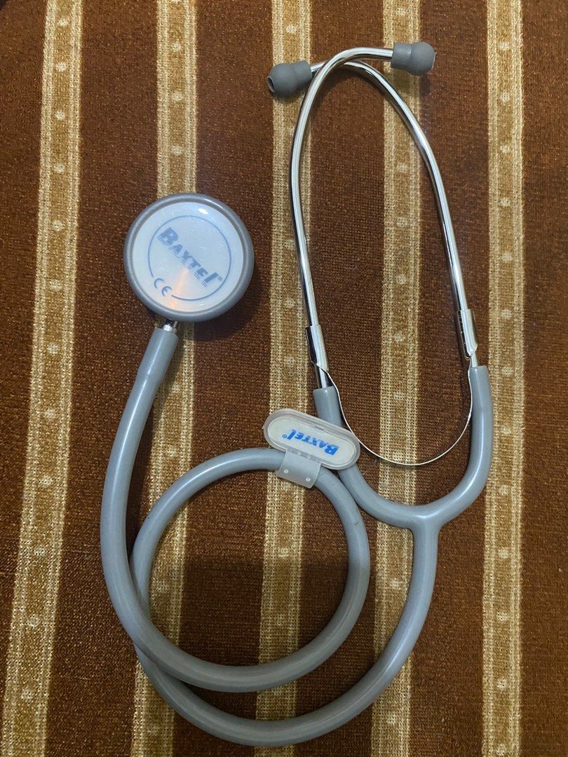 Original baxtel stethoscope (Category: Health Monitors & Weighing Scales) located in Manila. Submitted by crossinirolls (Listing ID 1334290511, Image 2). Description: Used for a month only.