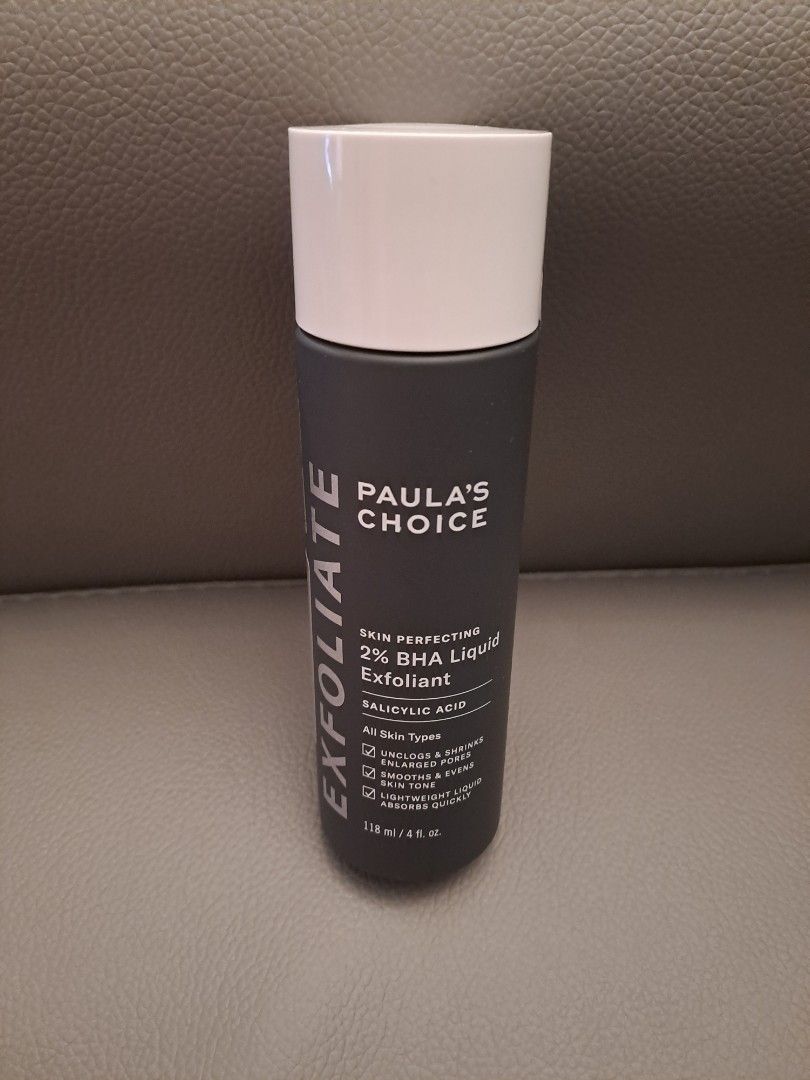 Paula's choice 2BHA exfoliant, 美容＆個人護理, 健康及美容 皮膚護理, 面部 面部護理