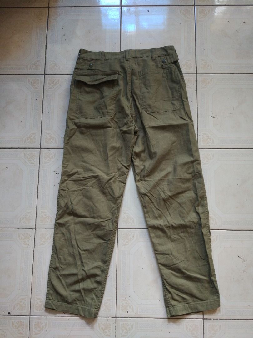 Pherrows OD Baker Pant 30.5 actual (Category: Trousers) located in Pasay City. Submitted by denimdude.ph (Listing ID 1334218535, Image 2). Description: made in Japan.