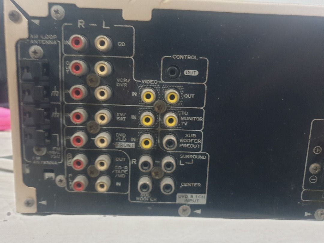 Pioneer Receiver Amplifier audiphile vintage (Category: Soundbars, Speakers & Amplifiers) located in Manila. Submitted by jake.jake6 (Listing ID 1334366129, Image 2). Description: Pionee4 VSX D209 Tuning range: FM, MW Power output: 80 watts per channel 8Ω (stereo) Surround output: 80W (front), 80W (center), 80W (rear) Frequency response: 5Hz to 100kHz Total harmonic distortion: 0.9% Input sensitivity: 200mV (line) Signal to noise ratio: 96dB (lin