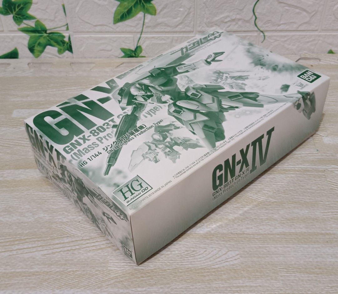 Premium Bandai 1/144 HG GN-X IV Gundam (Category: Gundam & Model Kits) located in Quezon City. Submitted by gwiyaoming (Listing ID 1334285042, Image 2). Description: Premium Bandai 1/144 HG GN-X IV Gundam Onhand stock Brandnew Sealed runners Unbuilts Complete parts Meetup/pickup/Shipping.