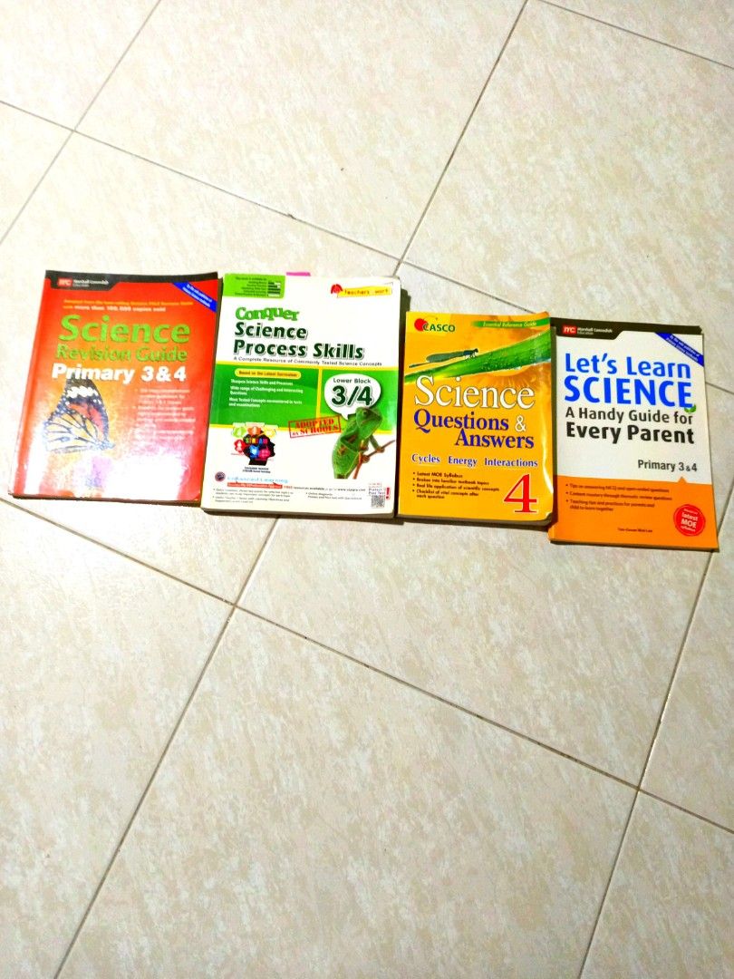 Primary Four Science Primary 4 science assesment books, Hobbies & Toys, Books & Magazines ...