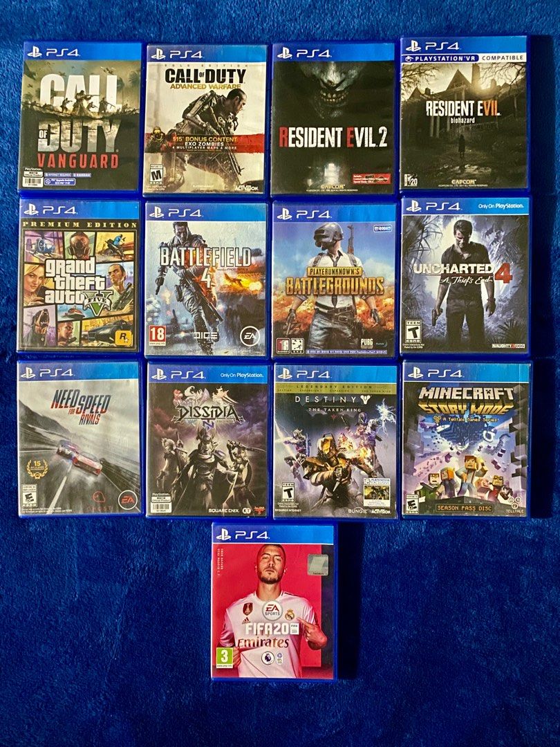 PS4 GAMES CAVITE AREA, Video Gaming, Video Games, PlayStation on Carousell