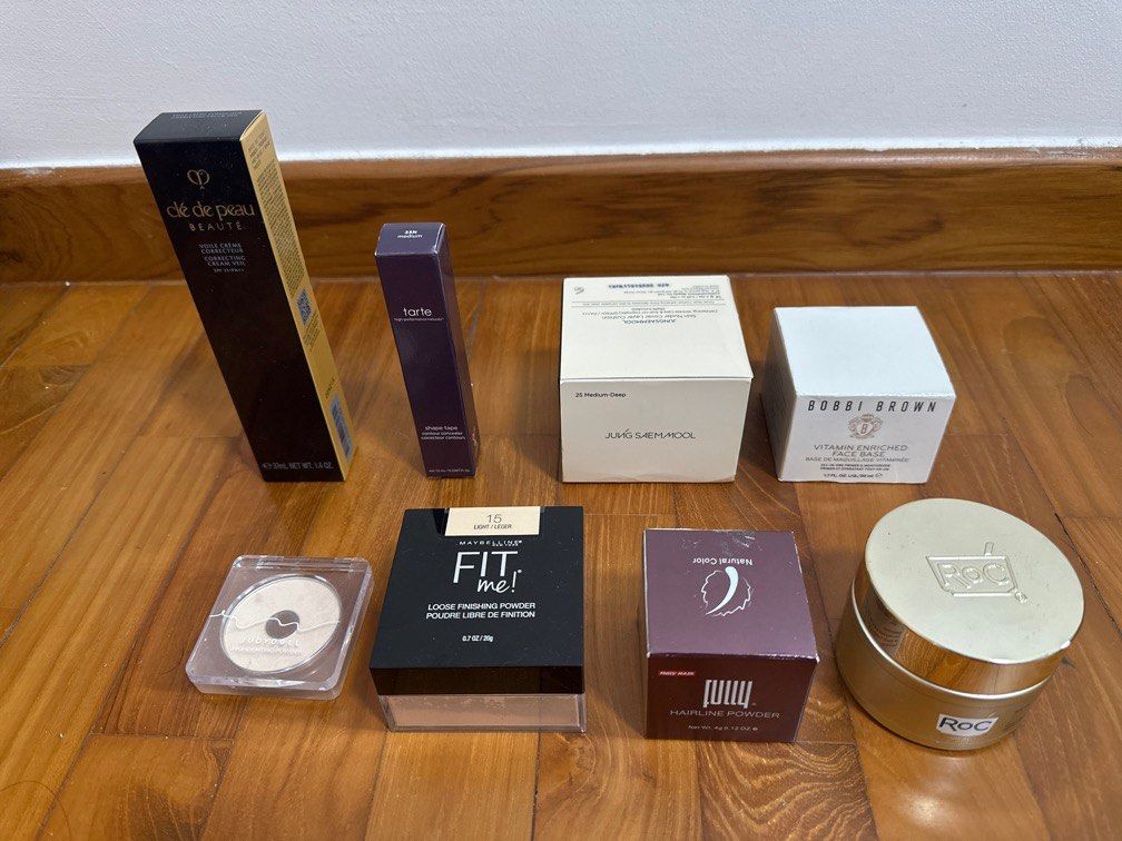 Makeup (Category: Makeup) located in Singapore. Submitted by imgene (Listing ID 1334252753, Image 1). Description: MOVING OUT SALES All items to go by 21/11/24, 2359 Cash on delivery @ my doorstep BUY 3 GET 1 FREE GIFT (regardless of size or quantity remaining) - Seller has final say on price and free item - First come, first serve Makeup bases 1. Clé de peau beaute Correcting Cream Veil SPF25+ $55 2. Bobbi Brown Vitamin Enriched Face Base $75 3.