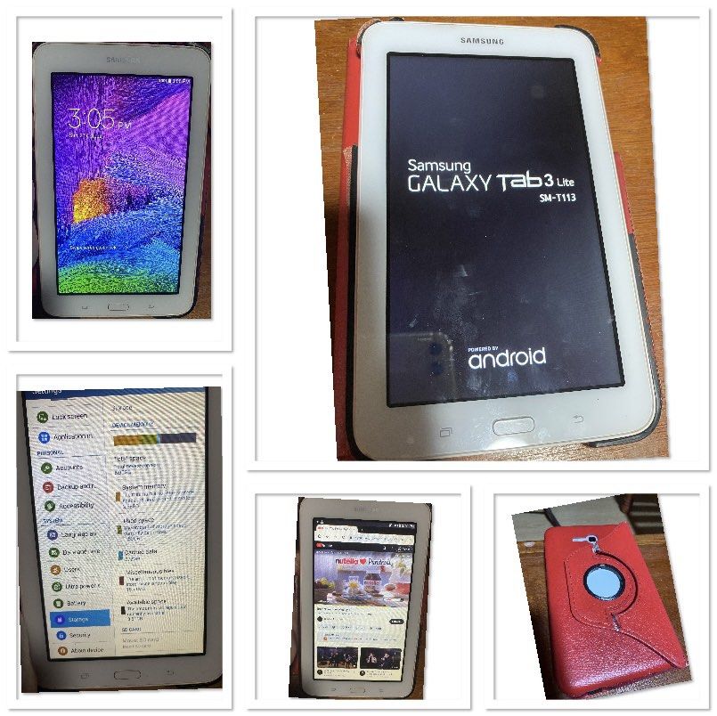 Samsung Galaxy Tab 3 Lite (Category: Android) located in Mandaluyong City. Submitted by ianah_mei (Listing ID 1334319680, Image 1). Description: Outdated na po ito. I just don’t know if maupdate pa once you synch your gmail acct. Ideal for toddler use. Can browse/watch YouTube thru Chrome browser. Unit is in excellent condition,still original parts/never been opened or repaired. Unit only, no charger included. .