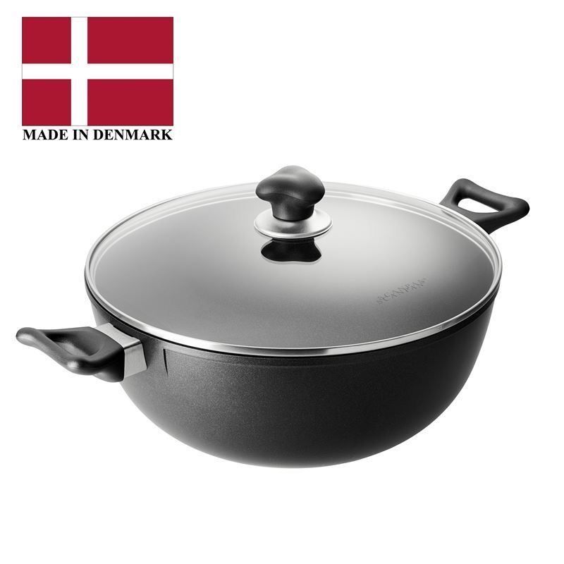 Scanpan Ergonomic Handled Stratanium Non Stick Stew Pot 7.5L 32cm Furniture Home Living Kitchenware Tableware Cookware Accessories on Carousell