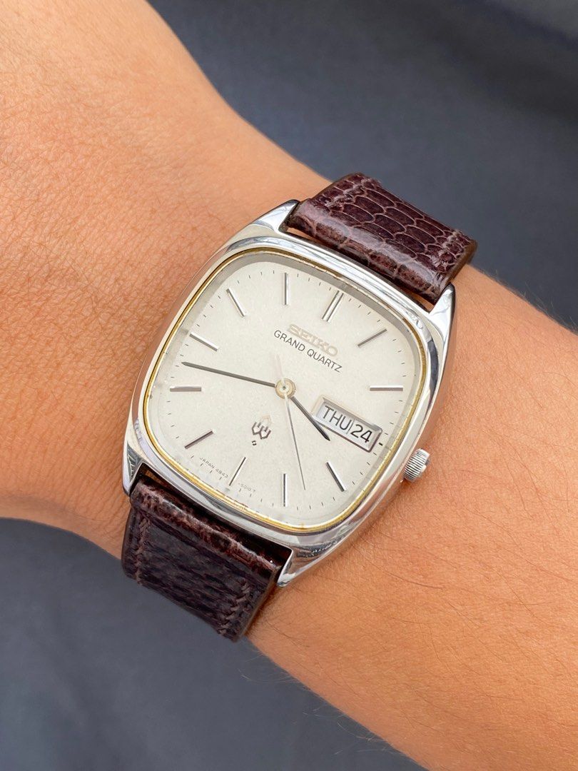 Seiko Grand Quartz 4843-5100, Men's Fashion, Watches & Accessories