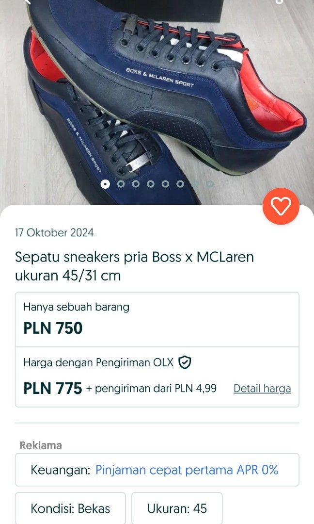 Hugo boss mclaren shoes hotsell
