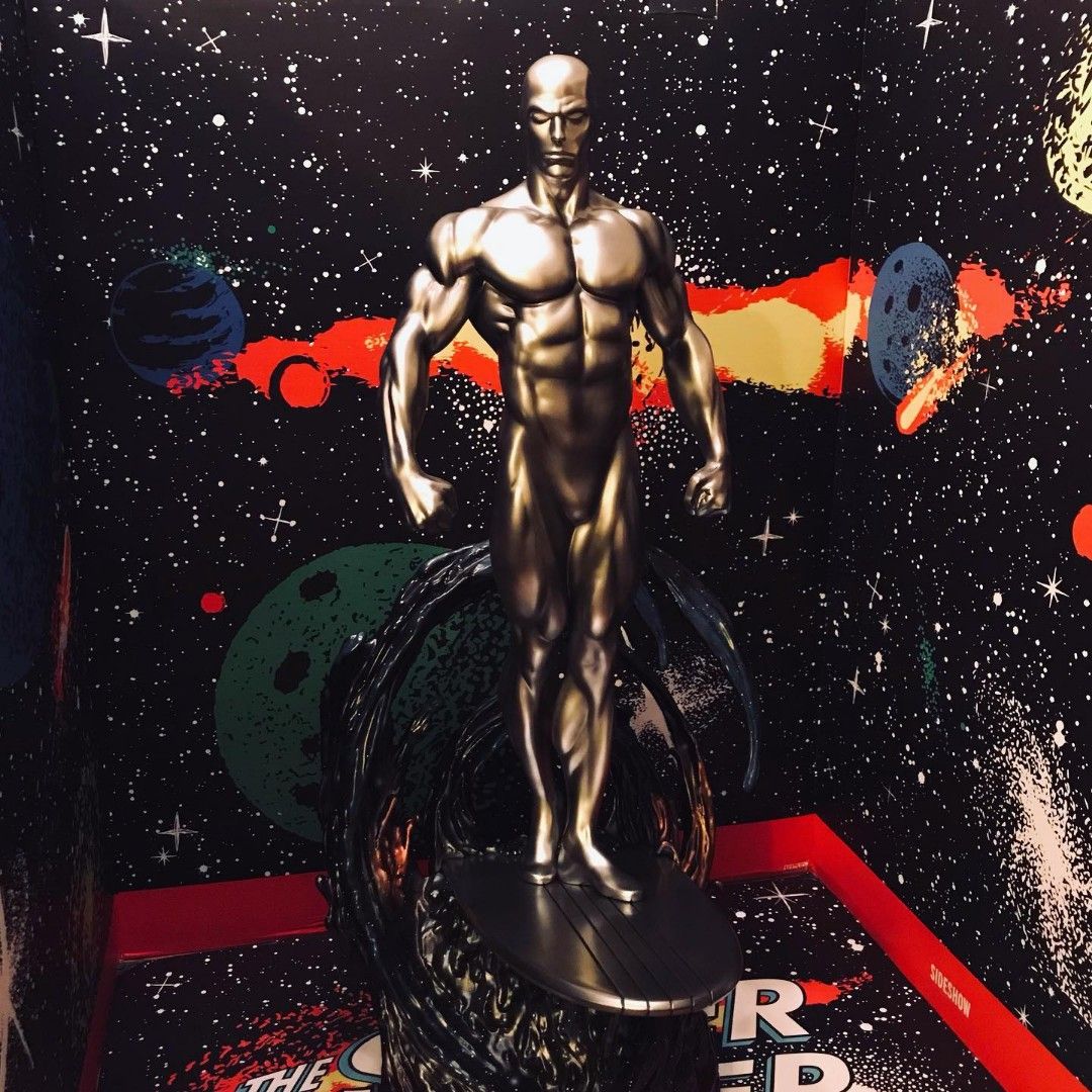 Silver Surfer by Sideshow Collectibles 1/4 Scale Statue (Category: Figurines & Statues) located in Cainta. Submitted by yumetama (Listing ID 1279011260, Image 1). Description: Our price is fair, already the lowest in the market, and final. Last-price requests will not be entertained. This is a sale, not a charity. - With shipper and art box. - No issues, no cracks, no paint smudges, no scratches. - It’s free from the surfboard paint scuffs and di