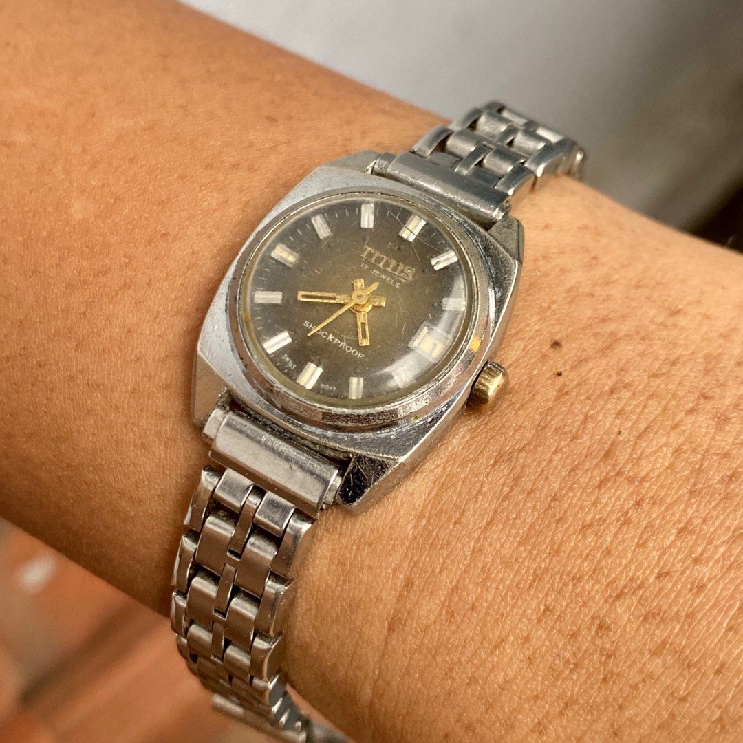 Solvil Et Titus 17 jewels Manual winding Swiss Made, Fesyen Wanita