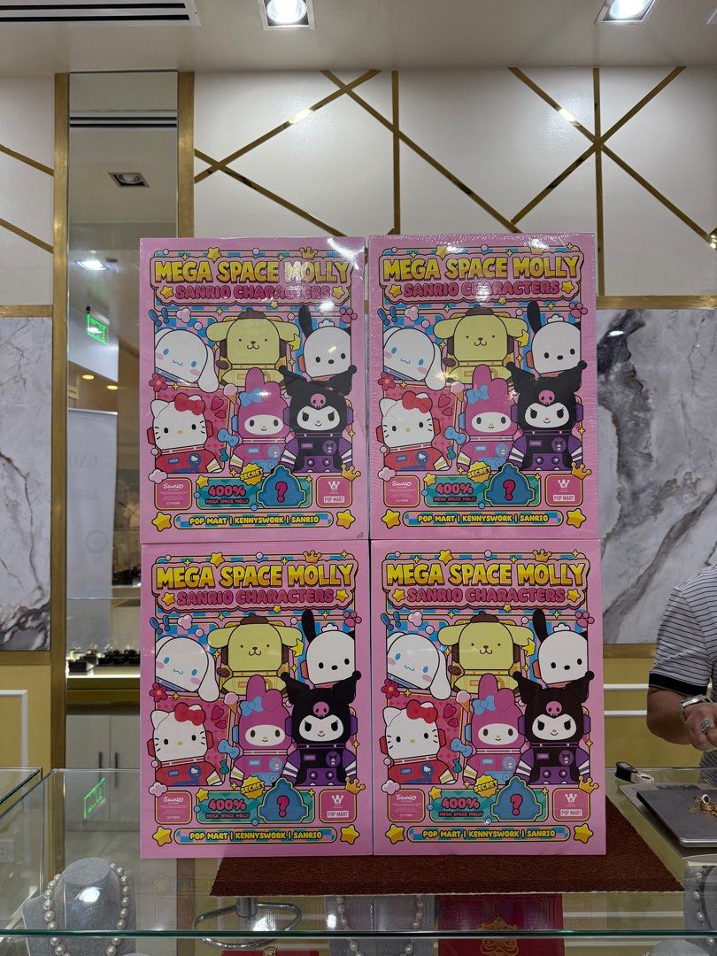 SPACE MOLLY SANRIO 400% (Category: Designer & Blind Box Toys) located in Taguig. Submitted by aaustriaaa (Listing ID 1334297636, Image 1). Description: Blindbox .