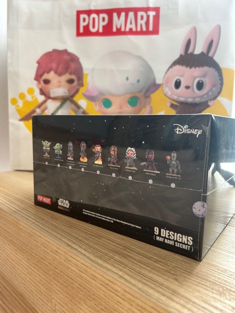 Star Wars Mandalorian Popmart 100% (Category: Figurines & Statues) located in Manila. Submitted by quickiemart (Listing ID 1334198458, Image 3). Description: Complete Authentic unopened set 100% in size Slightly negotiable sold as set Bank and mobile wallet transfer Cash during meet up .
