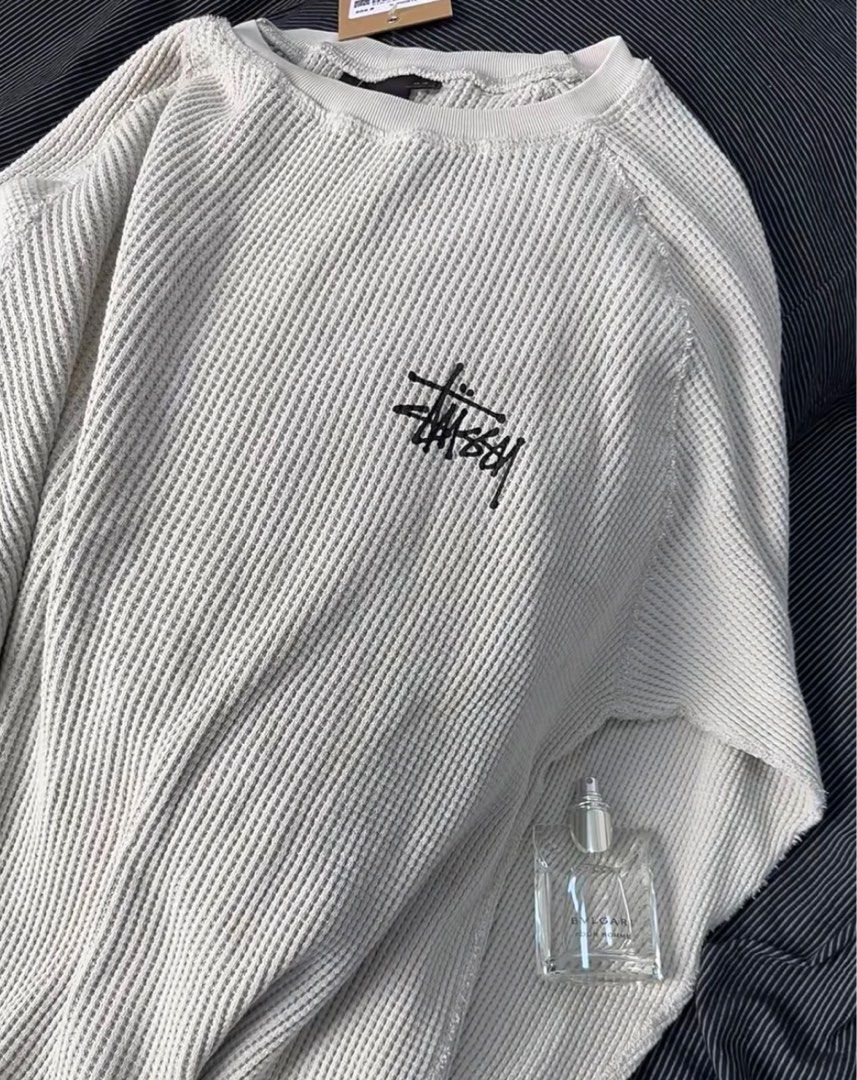 Stussy Raglan Thermal L/S Crew SS24 4colors Available, 男裝