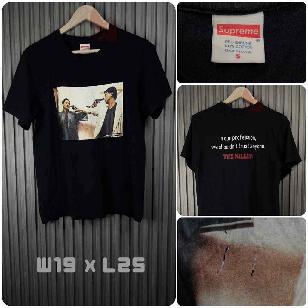 Supreme The Killer Tee Shirt Men s Fashion Tops Sets Tshirts Polo Shirts on Carousell