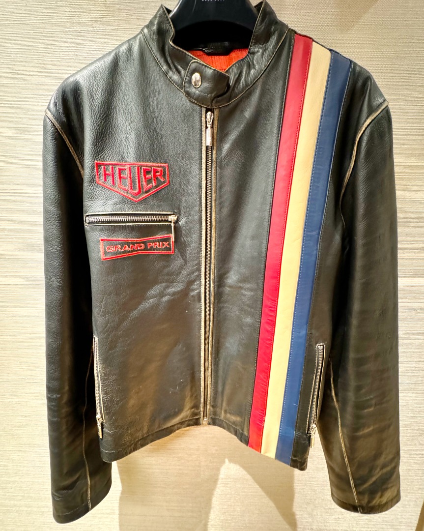 by たより ライダースジャケット Heuer レザージャケット