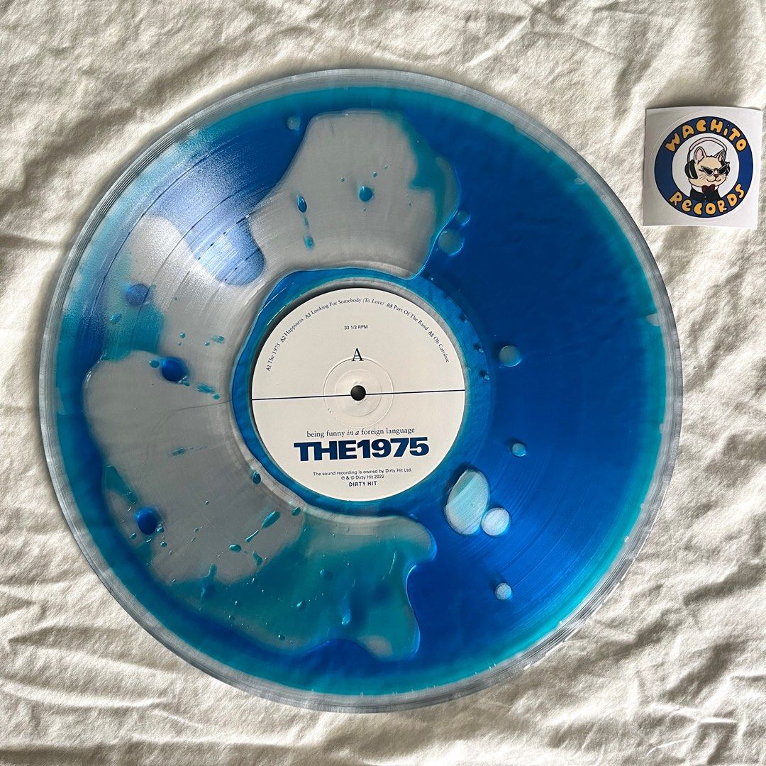 The 1975 - Being Funny In A Foreign Language (Blue Liquid Filled