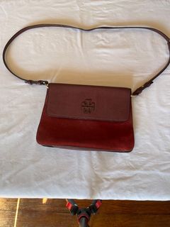 Mcgraw mixed suede shoulder bag top