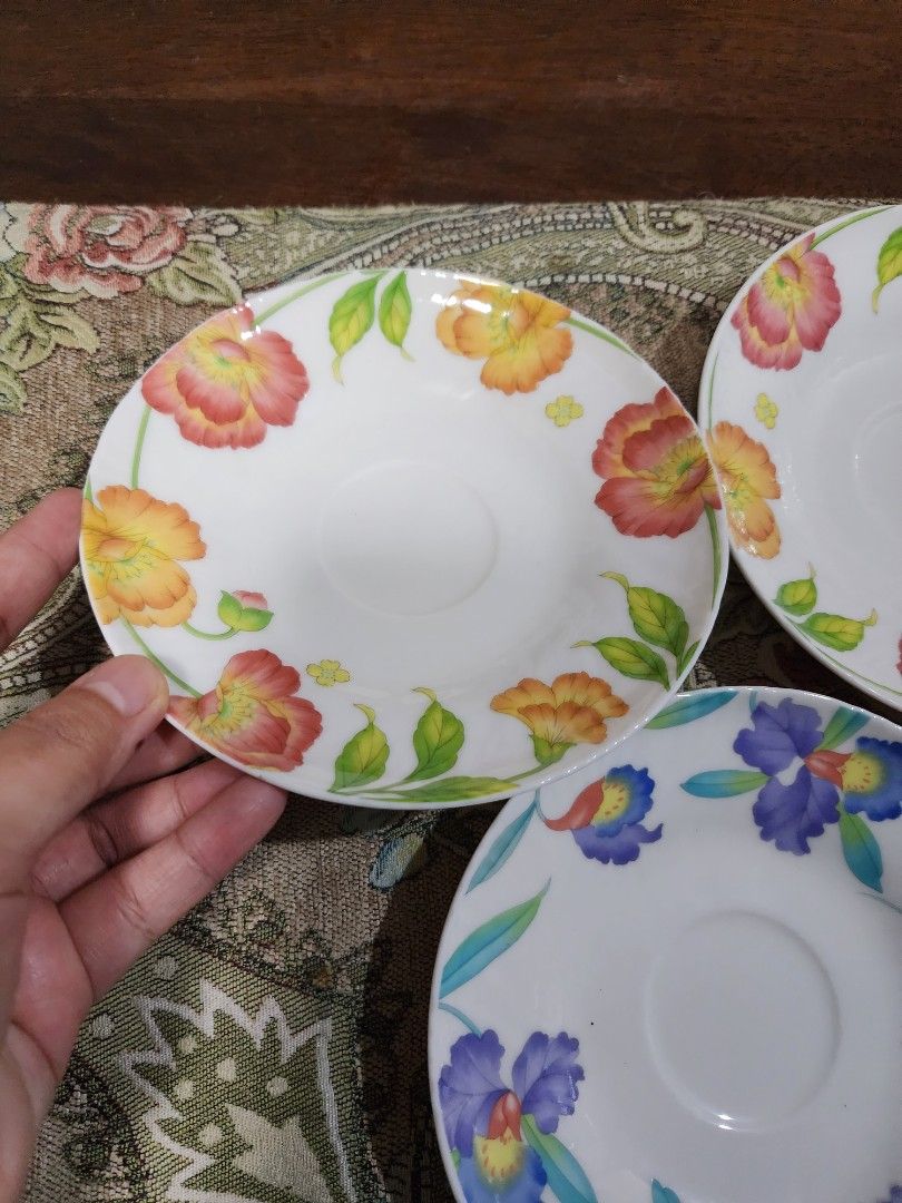 UNGARO Saucers - per piece (Category: Dinnerware & Cutlery) located in Quezon City. Submitted by senyoramaria (Listing ID 1334369561, Image 3). Description: UNGARO Saucers 6 inches 3 pcs available..