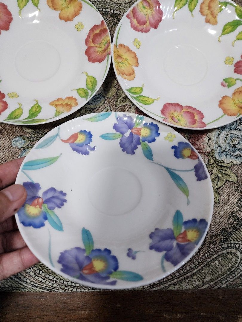 UNGARO Saucers - per piece (Category: Dinnerware & Cutlery) located in Quezon City. Submitted by senyoramaria (Listing ID 1334369561, Image 2). Description: UNGARO Saucers 6 inches 3 pcs available..