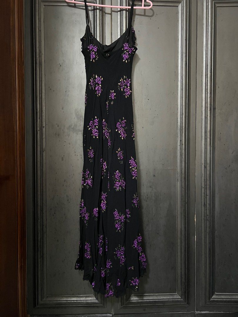 Vintage Betsey Johnson evening dress gown Helping tags beaded glitter sequin sue wong cache Women s Fashion Dresses Sets Evening dresses gowns on Carousell