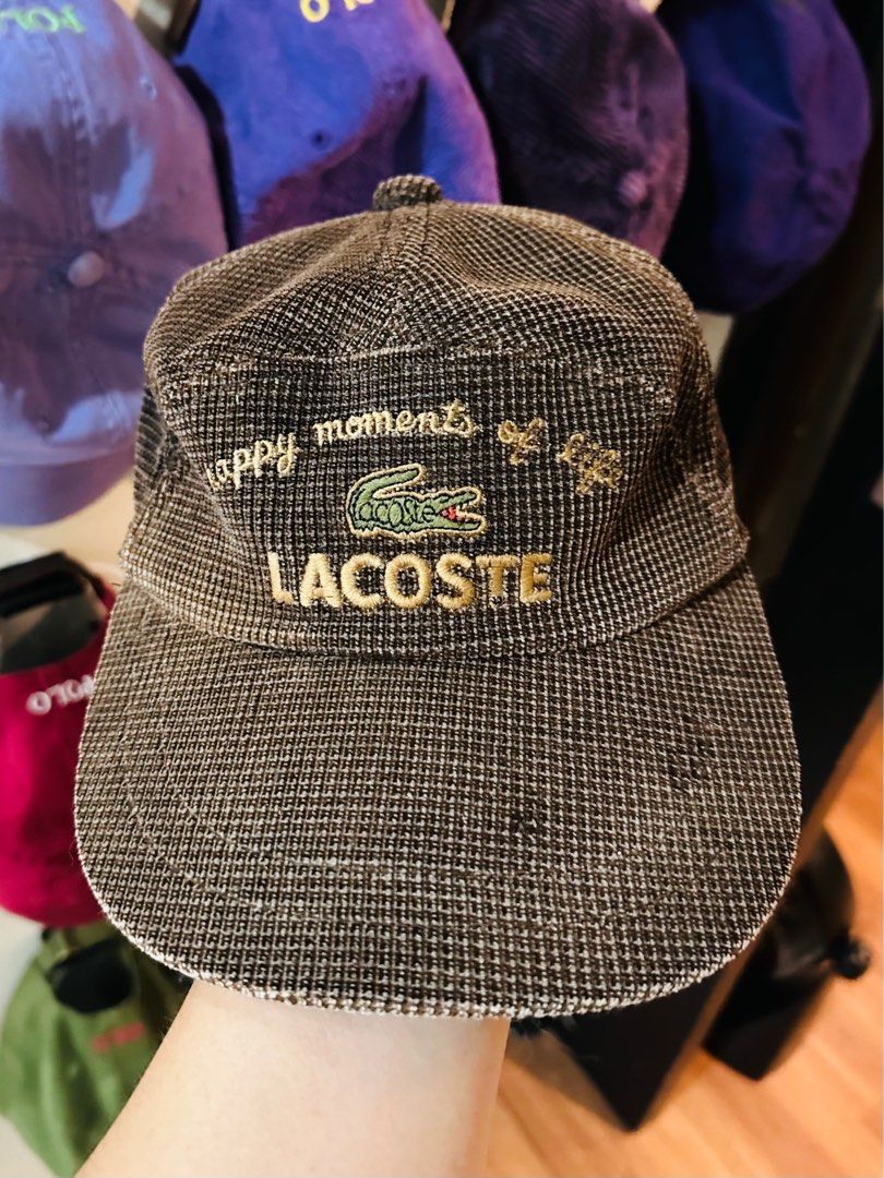 Lacoste cap vintage store
