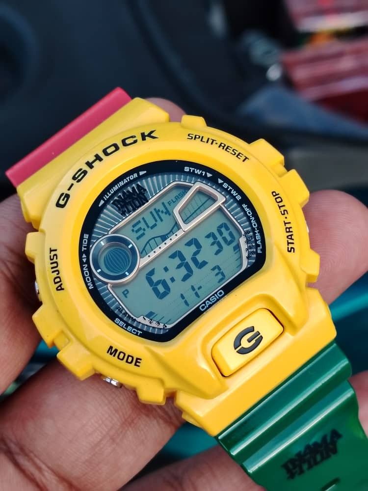 Vintage G-Shock GLX-6900XA Rare Rasta In4mation, Men's Fashion