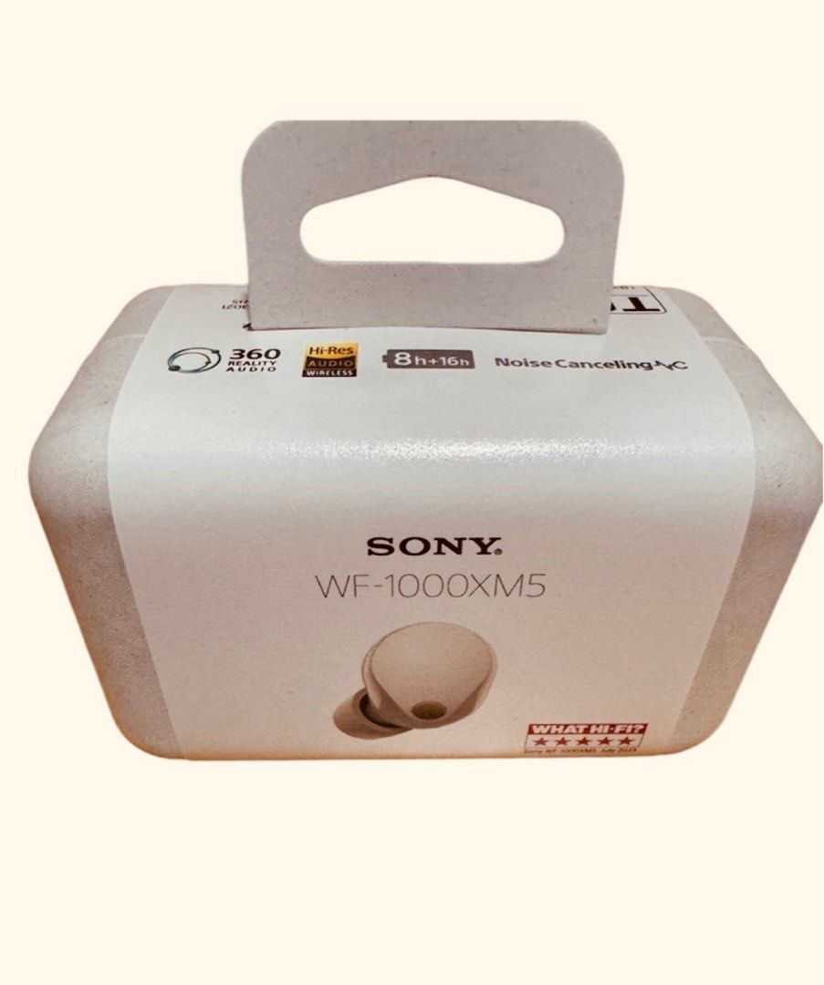 WF1000XM 5 Silver Colour Audio Earphones on Carousell