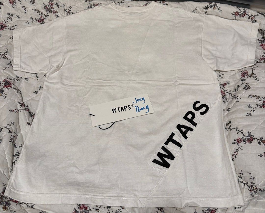 Wtaps Tee / OBJ / SS / COTTON. DISARMAMENT / White / Size 2 