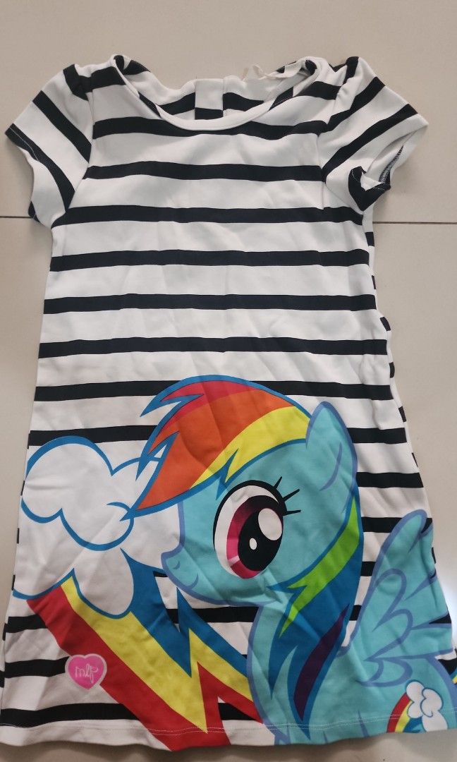 Zara dress sz my little pony series rainbow dash, Bayi Anak