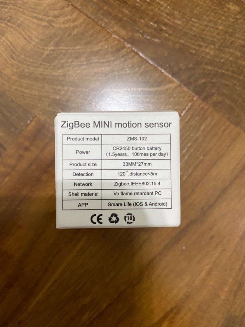 Zigbee Motion Sensor (Category: Other Accessories) located in Singapore. Submitted by dkbringsyou (Listing ID 1334286880, Image 2). Description: Price listed is per unit. 2 units in stock .