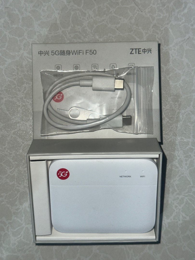 ZTE F50 5G Pocket WiFi, Computers & Tech, Parts & Accessories
