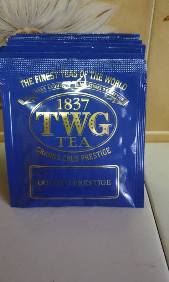 1205) Brand New Original 4 Sachets TWG Oolong Prestige Tea. TWG Tea ...