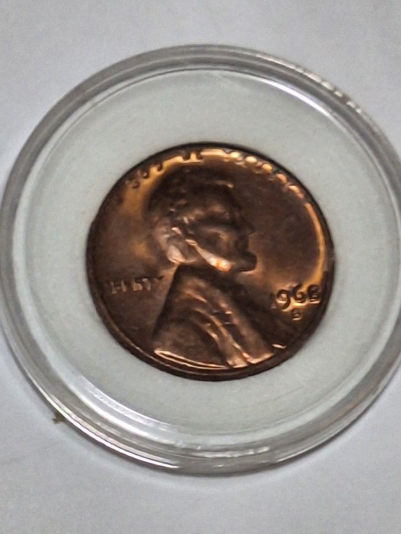 1968 S Lincoln Penny ( proof coin) (Category: Currency) located in Muntinlupa City. Submitted by magicalshoppers (Listing ID 1339160983, Image 3). Description: .