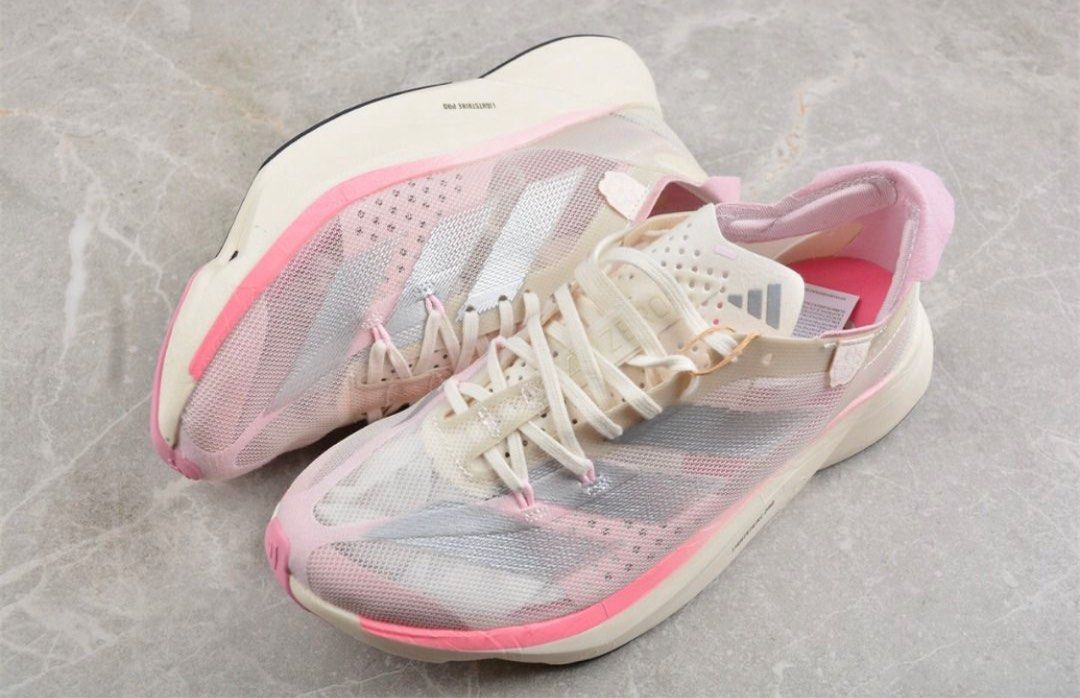 adidas gazelle silver green womens Adidas Men's Adizero Adios Pro 4 TOKYO Cherry Blossom Road Running Shoes  (JQ4445)