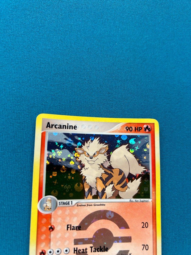 Arcanine Reverse Holo Fire Red Leaf Green TCG Pokemon Cards Vintage,  Hobbies & Toys, Toys & Games on Carousell