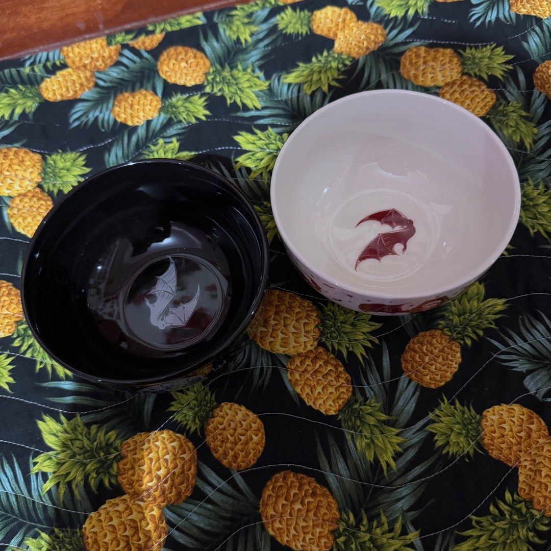 Book Merch: Looking Out & Looking In Snack Bowls (Category: Dinnerware & Cutlery) located in Santa. Submitted by thefolklore (Listing ID 1339084800, Image 2). Description: LOOKING OUT & LOOKING IN SNACK BOWLS DESIGNED BY: STUDIO AO (@_STUDIO_AO) Our next homeware item is this set of small snack bowls, inspired by Silver Under Nightfall..