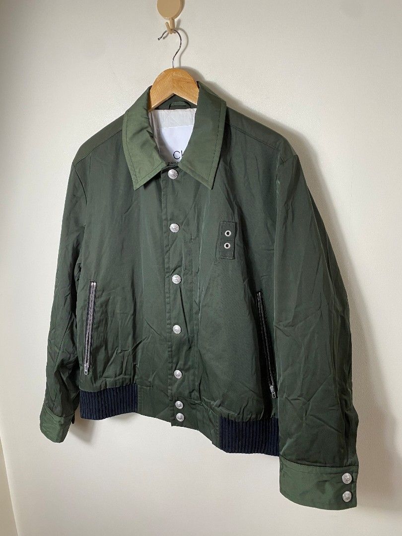 Calvin Klein AW19 Bomber Jacket Men s Fashion Coats Jackets and Outerwear on Carousell