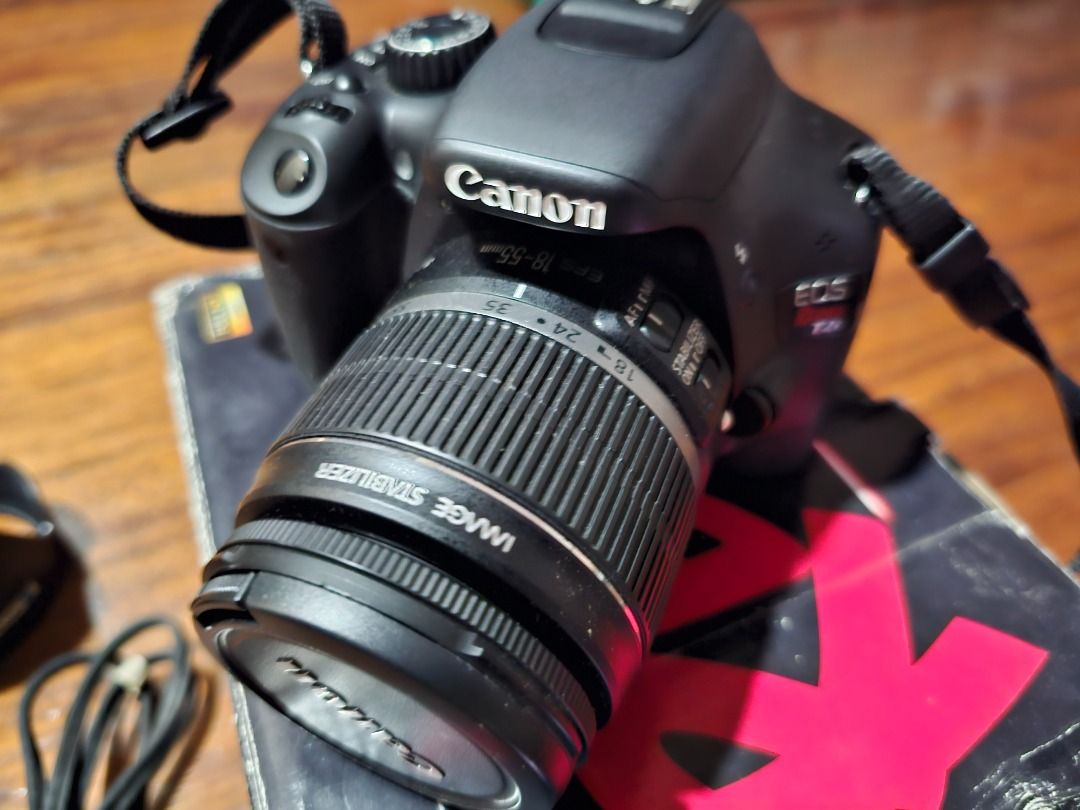 Canon Rebel T2i with extra lens (Category: Cameras) located in Manila. Submitted by msb888 (Listing ID 1339135173, Image 3). Description: Canon Rebel T2i Well Used Comes with extra lens Complete set with original box missing rubber port cover but does not affect performance 09178178299.